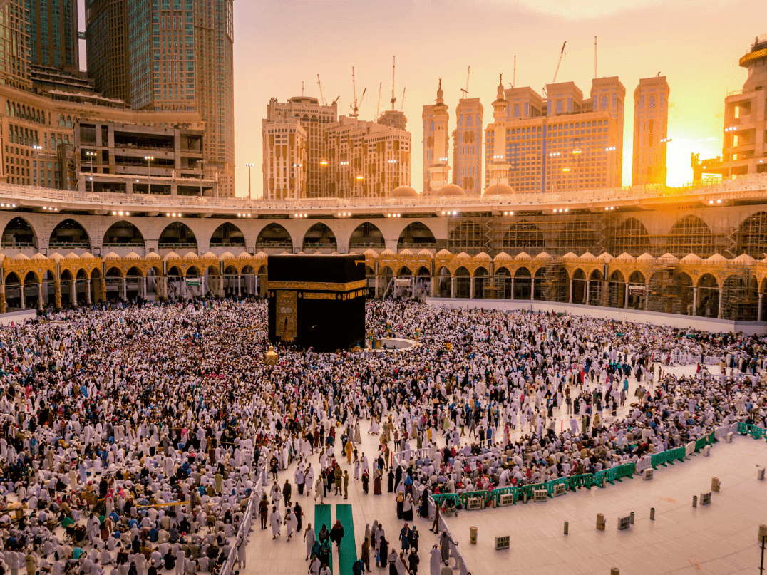 Holy Kaaba in Mecca